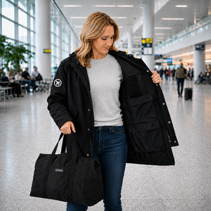 VoyageCoat™ The Packable Travel Coat