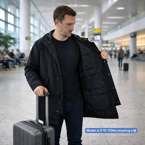 VoyageCoat™ The Packable Travel Coat