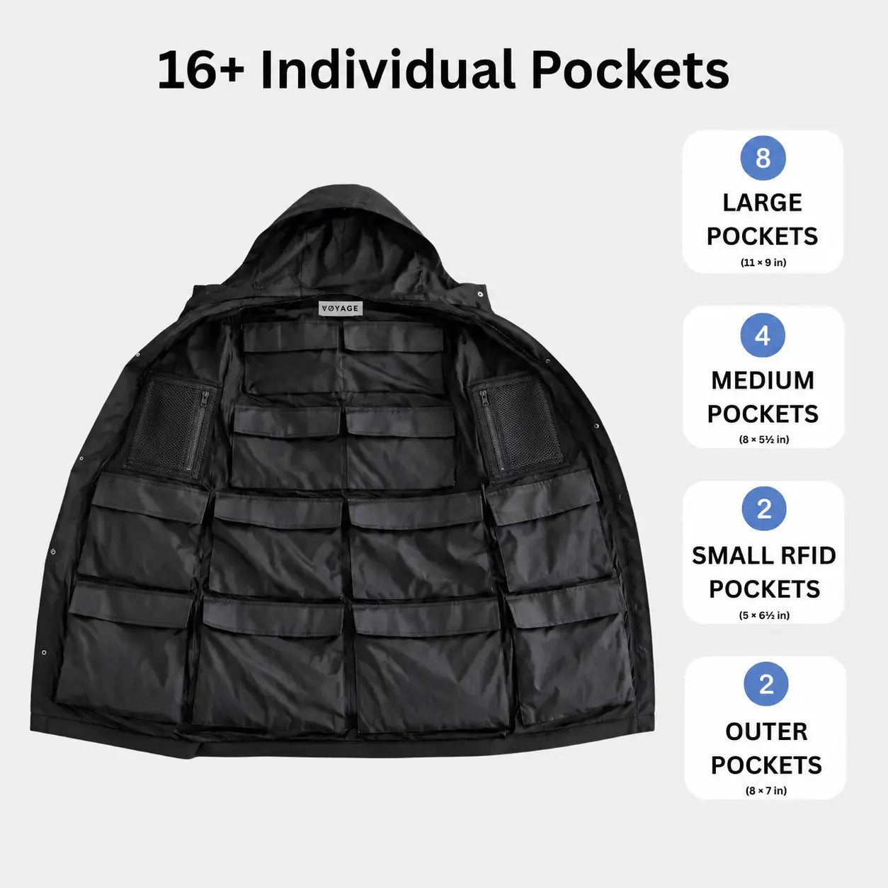 VoyageCoat™ The Packable Travel Coat