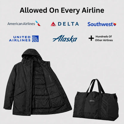 VoyageCoat™ The Packable Travel Coat