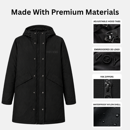 VoyageCoat™ The Packable Travel Coat